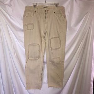 Urban Outfitters BDG White Ripped Jeans